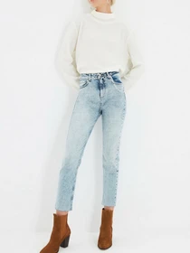 Джинсы Trendyol модель TWOSS21JE0014/Acık Mavi Фото
