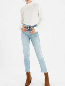 Джинсы Trendyol модель TWOSS21JE0014/Acık Mavi Фото