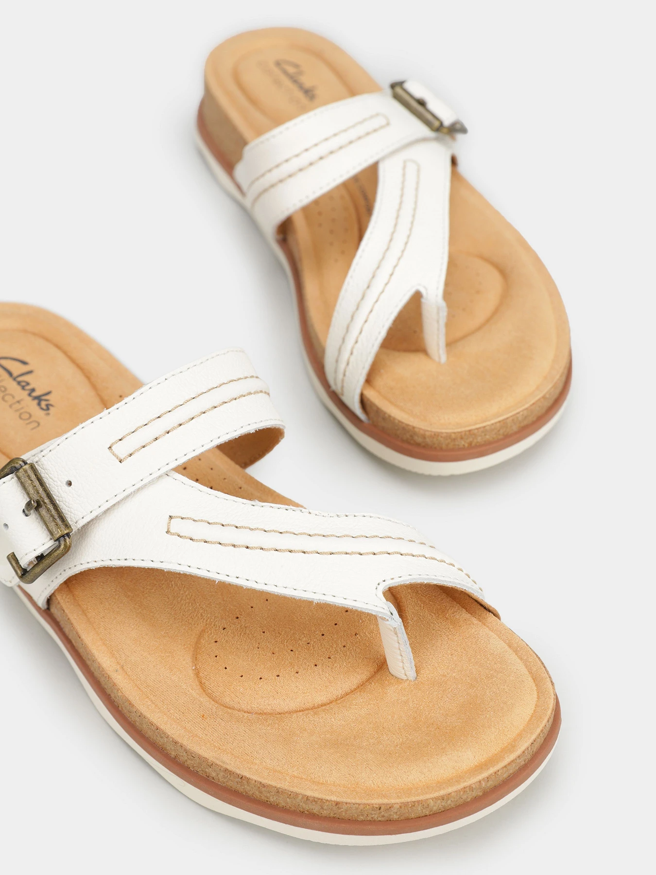 Шлёпанцы Clarks модель 2616-5140 Шлёпанцы Clarks модель 2616-5140 Фото