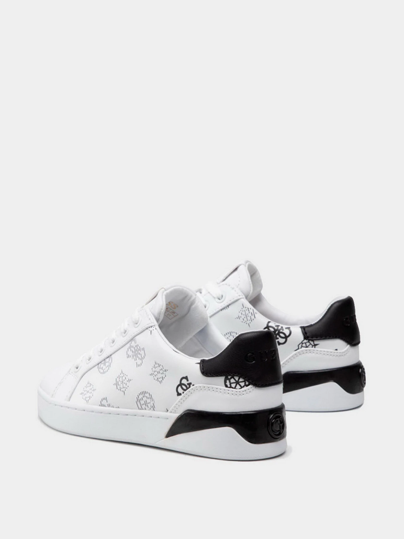 Кеды GUESS модель FL5RFR-FAL12-WHBLK Фото