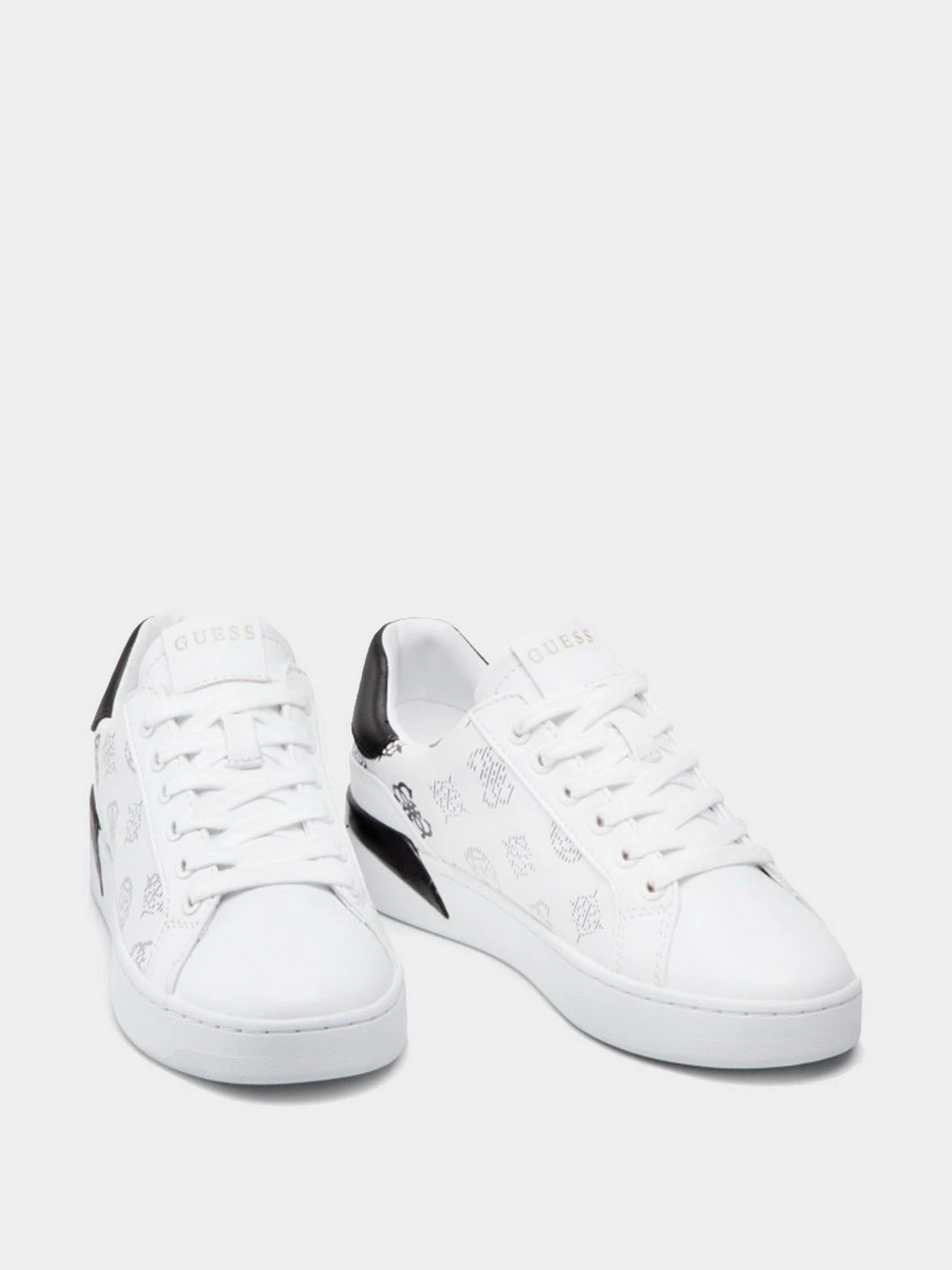 Кеды GUESS модель FL5RFR-FAL12-WHBLK Фото