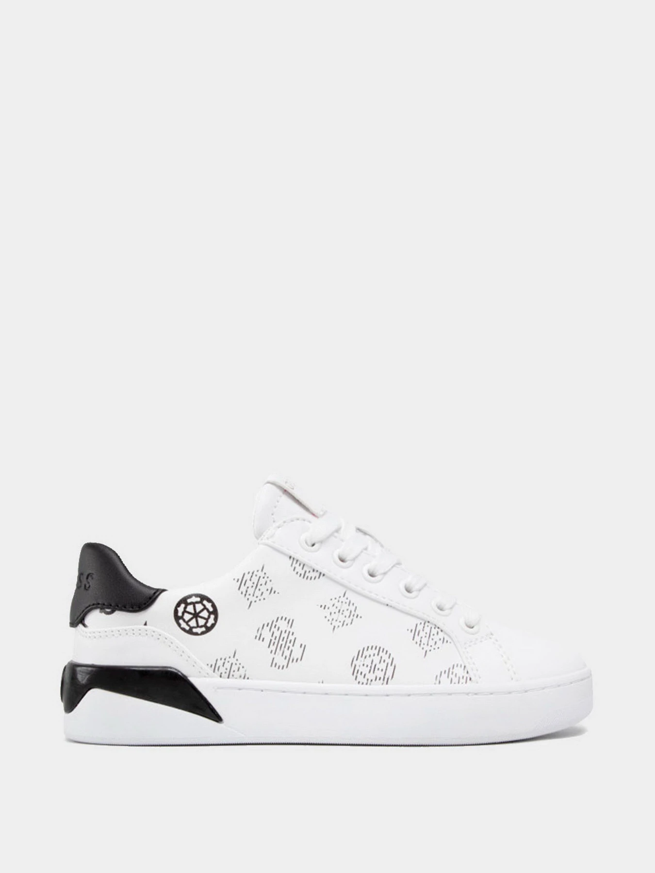 Кеды GUESS модель FL5RFR-FAL12-WHBLK Фото