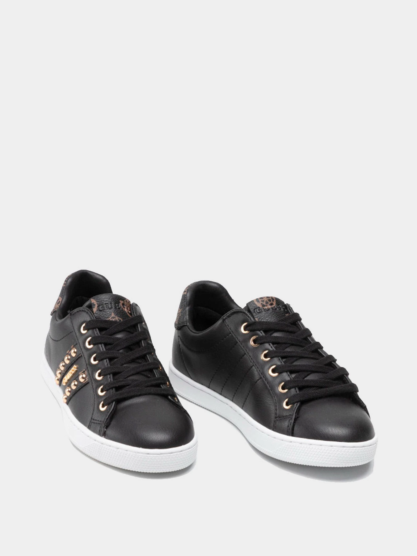 Кеды GUESS модель FL5RLK-FAL12-BLKBR Фото