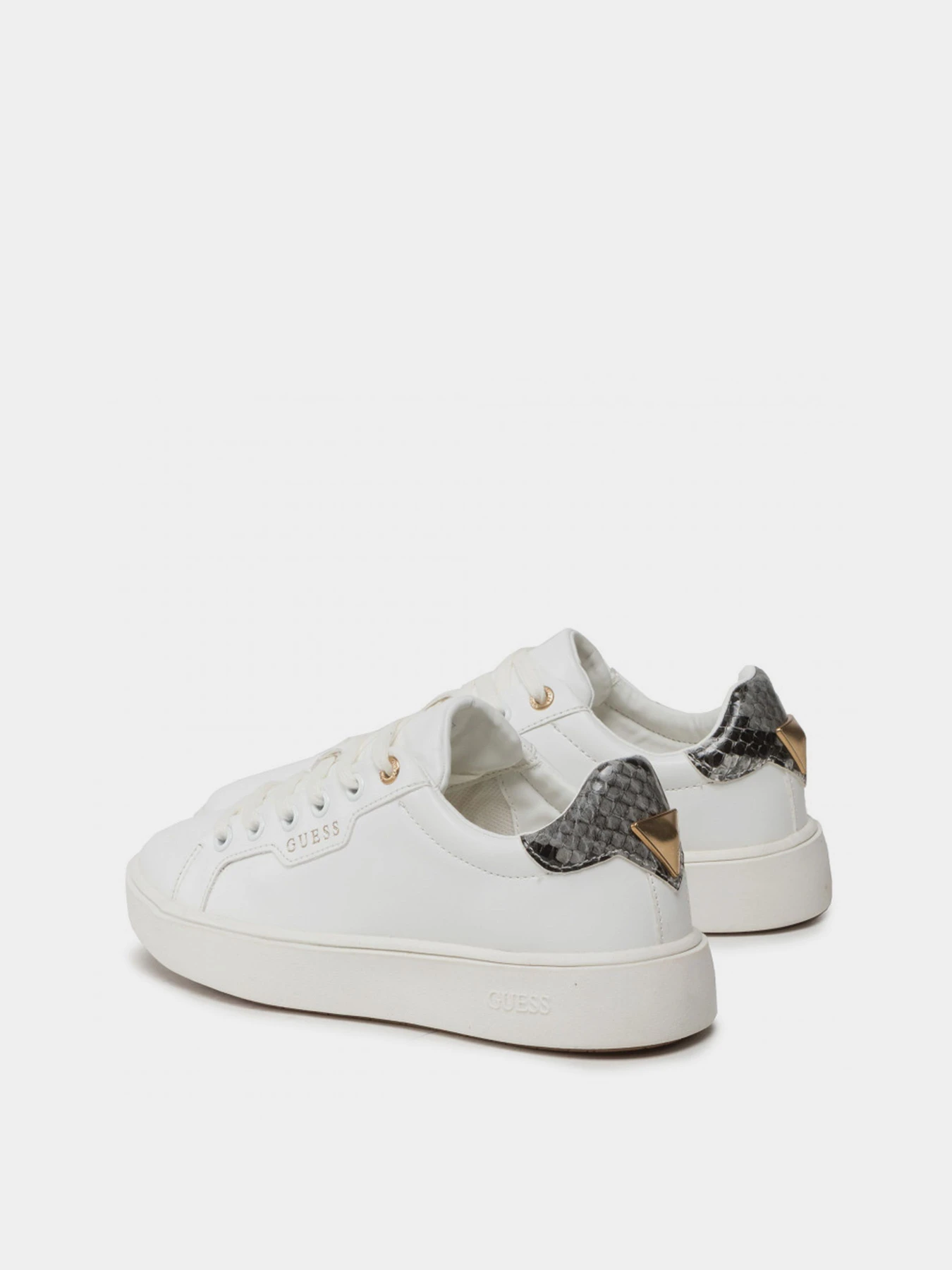Полуботинки GUESS модель FL7MEL-PEL12-WHITE Полуботинки GUESS модель FL7MEL-PEL12-WHITE Фото