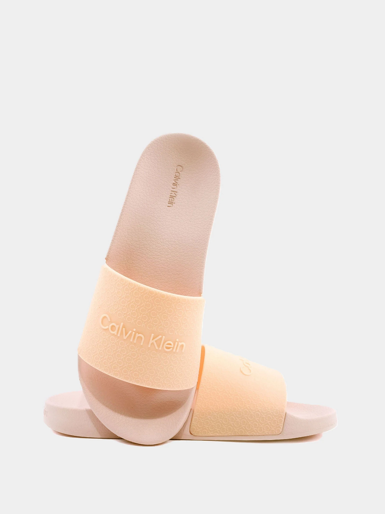 Шлёпанцы Calvin Klein модель HW0HW00909-TBX Шлёпанцы Calvin Klein модель HW0HW00909-TBX Фото