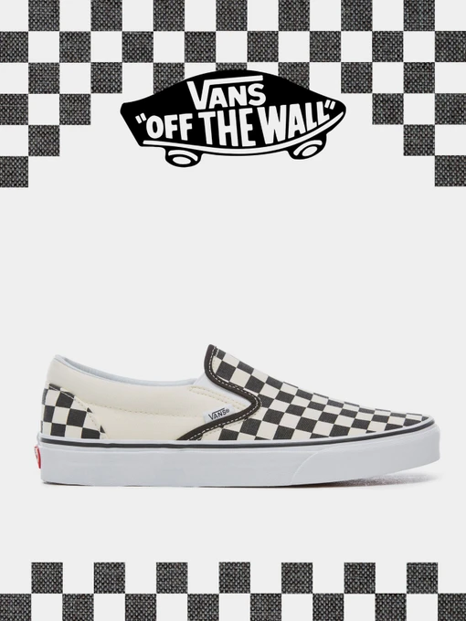 Слипоны и мокасины Vans модель VN000EYEBWW_W Фото
