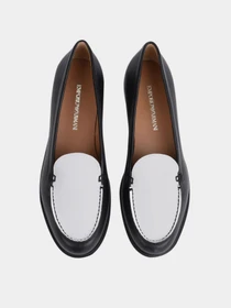 Слипоны и мокасины Emporio Armani модель X3A081-XM662-K485 Фото