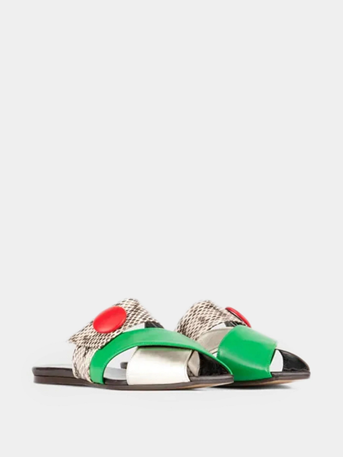 Шлёпанцы Emporio Armani модель X3R027-XN298-R188 Фото