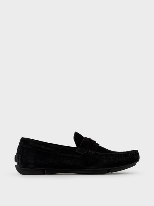 Слипоны и мокасины Emporio Armani модель X4B124-XF188-B0002 Фото