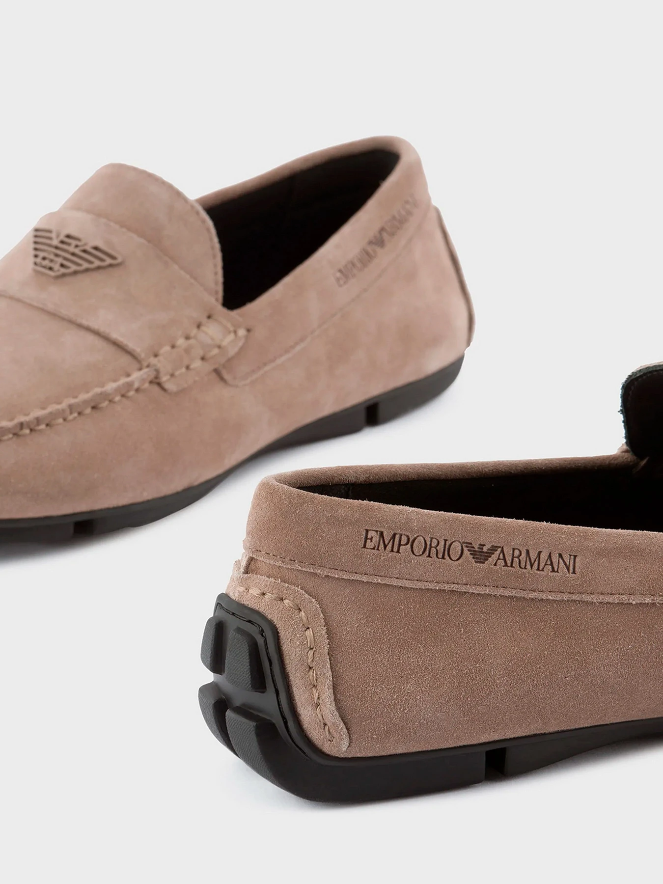 Мокасины Emporio Armani модель X4B124-XF188-Q347 Фото