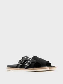 Шлёпанцы Emporio Armani модель X4P118-XN290-K001 Фото