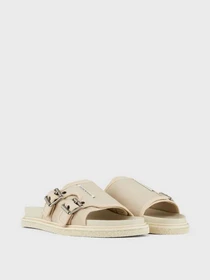 Шлёпанцы Emporio Armani модель X4P118-XN290-M871 Фото
