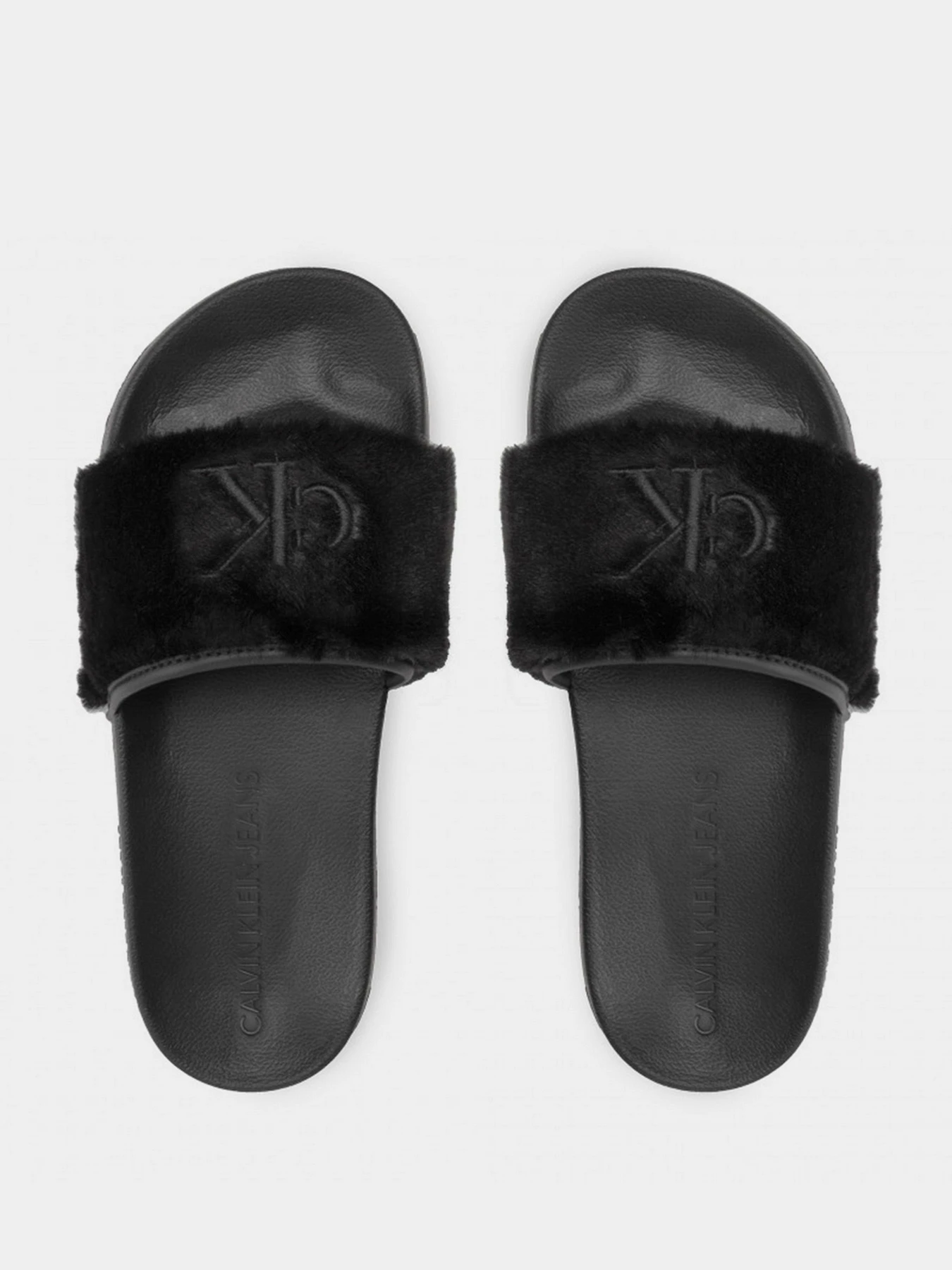 Шлёпанцы Calvin Klein модель YW0YW00719-BDS Шлёпанцы Calvin Klein модель YW0YW00719-BDS Фото