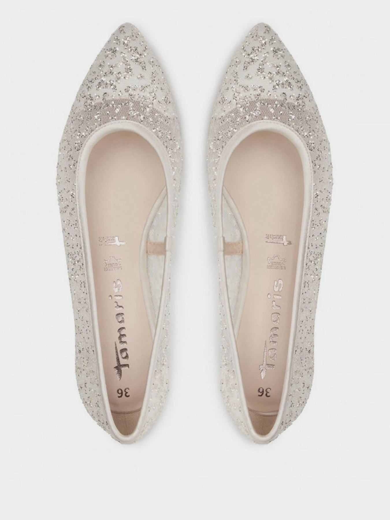 Туфли и лоферы Tamaris модель 22102-28-434 IVORY GLAM Фото