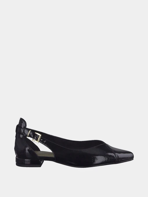 Туфли и лоферы Marco Tozzi модель 22114-28-018 BLACK PATENT Фото