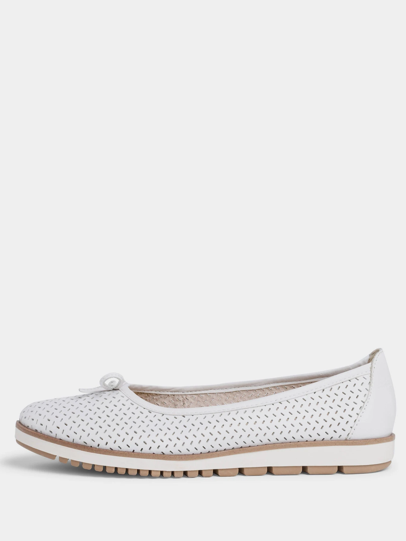 Туфли и лоферы Tamaris модель 22121-26-117 WHITE LEATHER Фото
