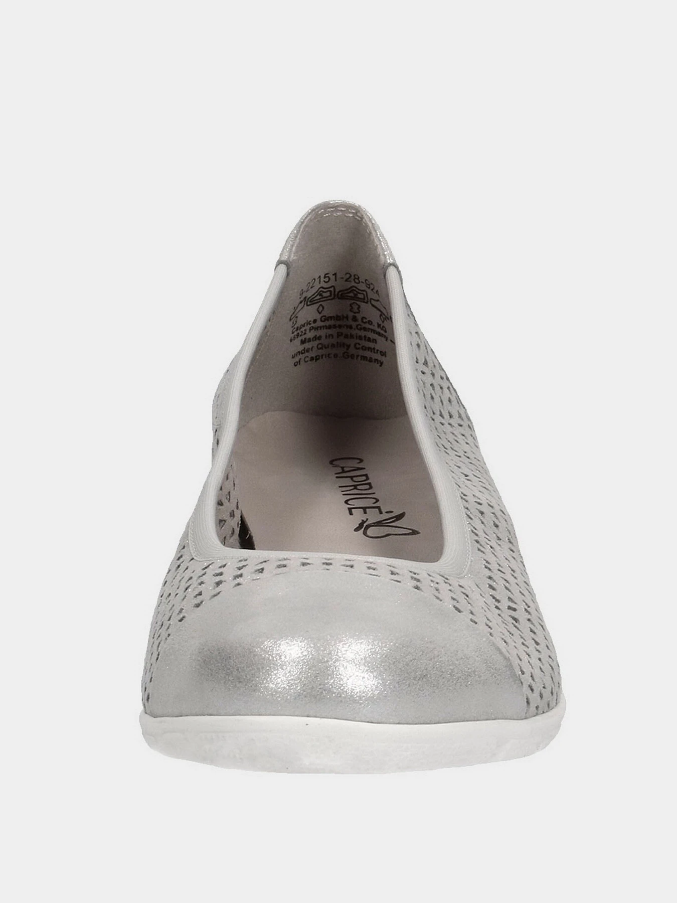 Туфли и лоферы Caprice модель 22151-28-924 SILVER SUE.MET Фото