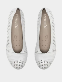 Туфли и лоферы Caprice модель 22160-28-160 WHITE SOFTNAP. Фото