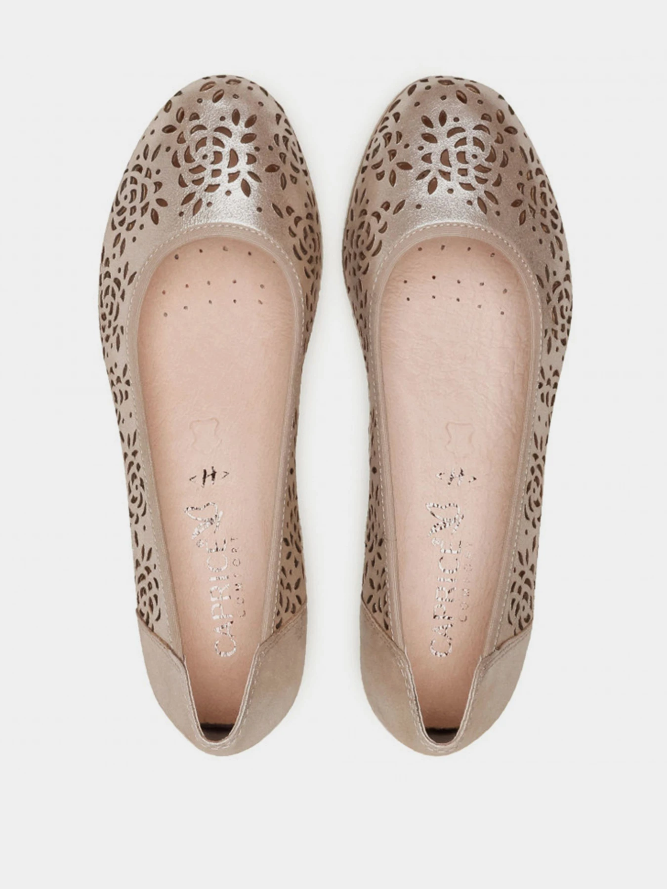 Туфли и лоферы Caprice модель 22502-26-341 TAUPE METALLIC Фото