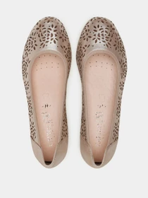 Туфли и лоферы Caprice модель 22502-26-341 TAUPE METALLIC Фото