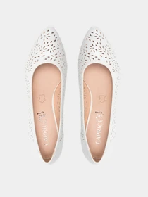 Туфли и лоферы Caprice модель 22503-28-102 WHITE NAPPA Фото