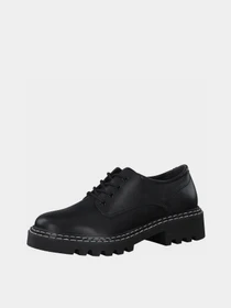 Полуботинки Tamaris модель 23742-27-003 BLACK LEATHER Фото