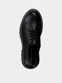 Полуботинки Tamaris модель 23742-27-003 BLACK LEATHER Фото