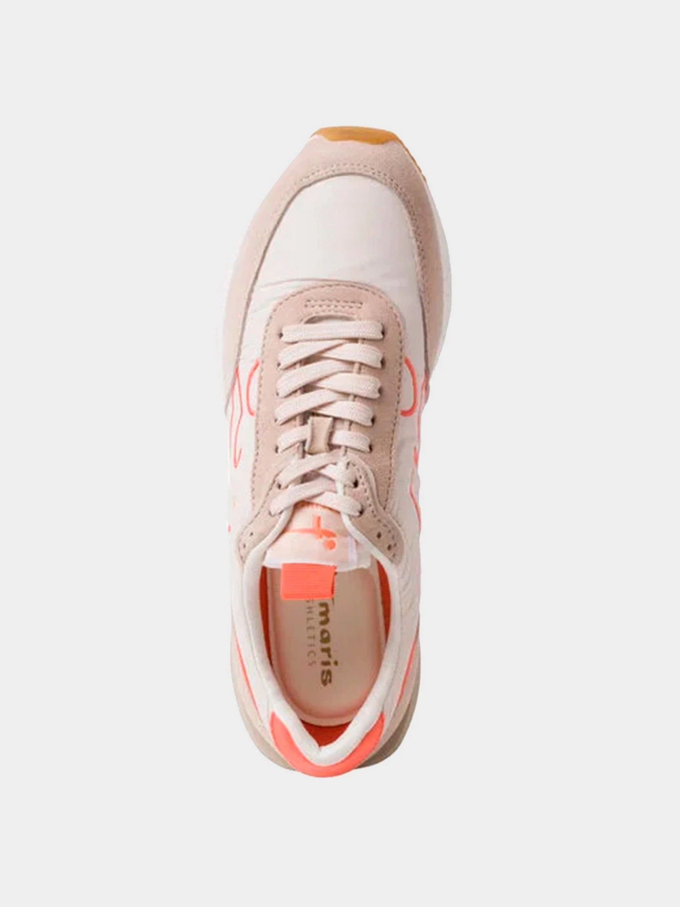 Кроссовки Tamaris модель 23777-28-362 SAND/PEACH COM Кроссовки Tamaris модель 23777-28-362 SAND/PEACH COM Фото