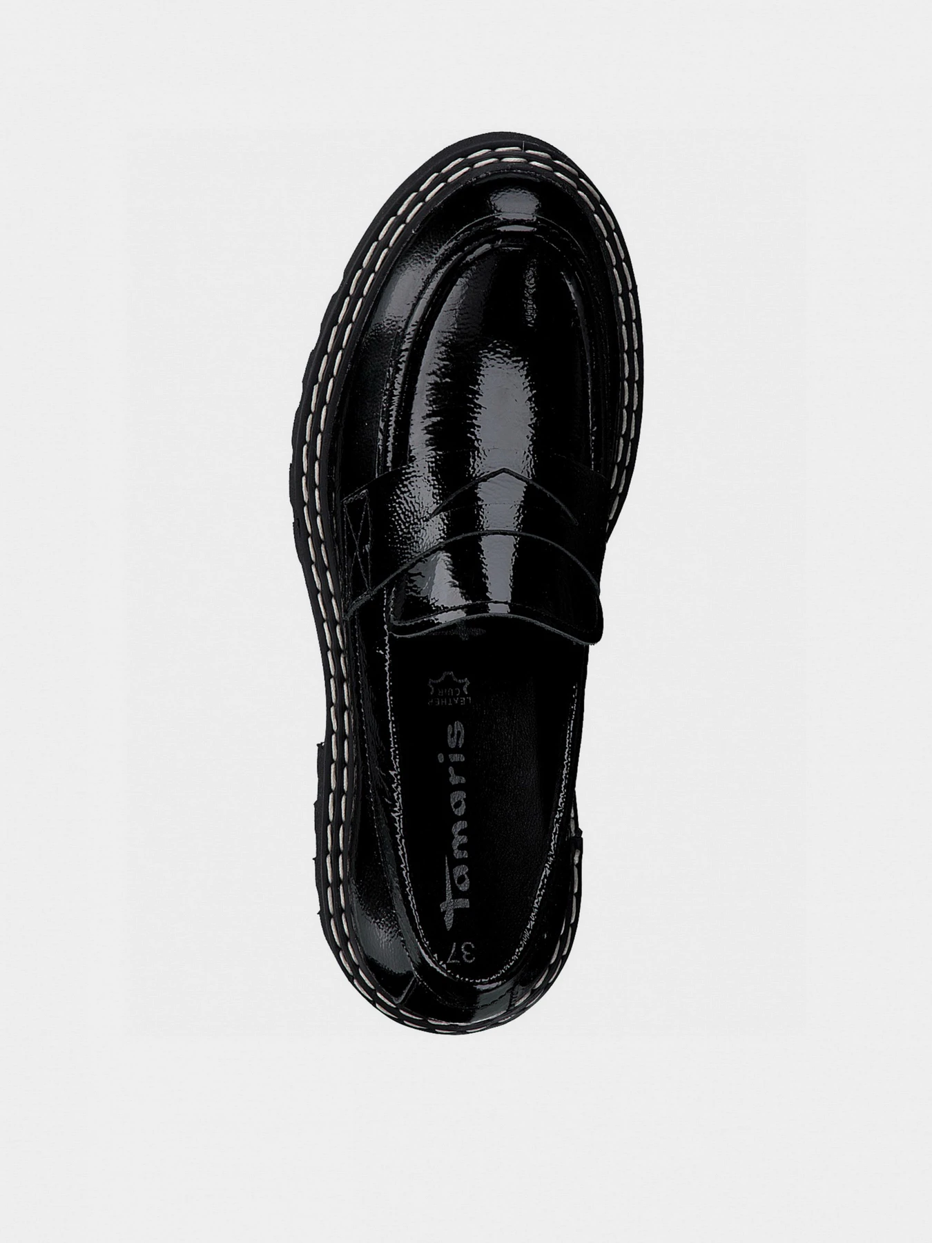 Туфли и лоферы Tamaris модель 24700-27-018 BLACK PATENT Туфли и лоферы Tamaris модель 24700-27-018 BLACK PATENT Фото