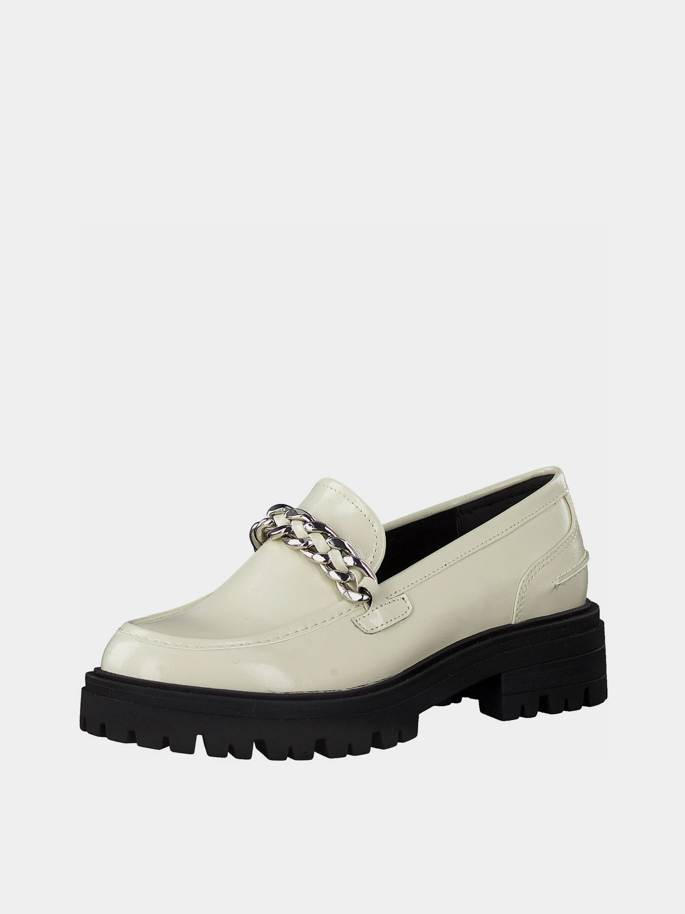 Туфли и лоферы Tamaris модель 24701-27-462 IVORY PATENT Туфли и лоферы Tamaris модель 24701-27-462 IVORY PATENT Фото
