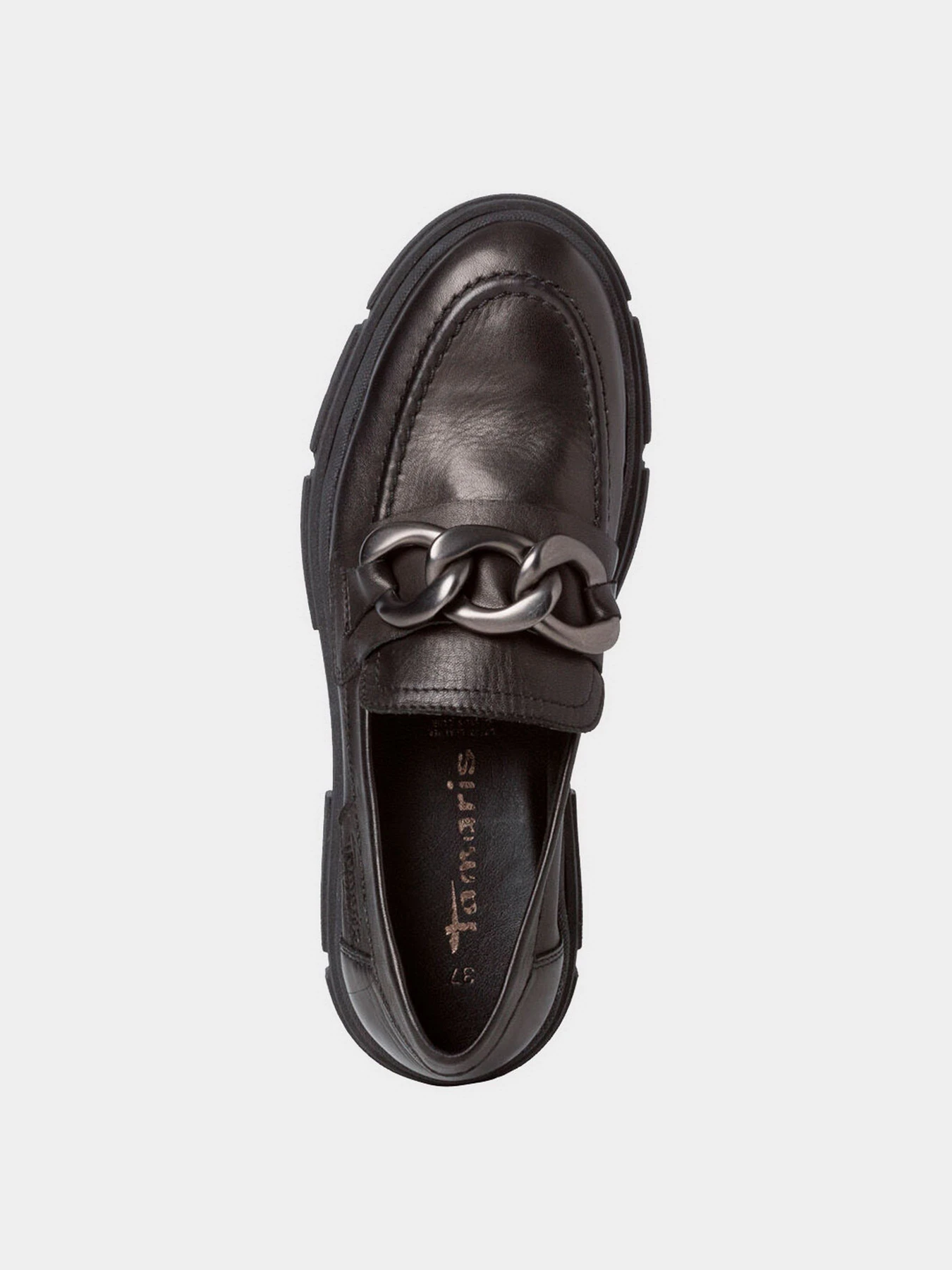 Туфли и лоферы Tamaris модель 24715-38-003 BLACK LEATHER Фото
