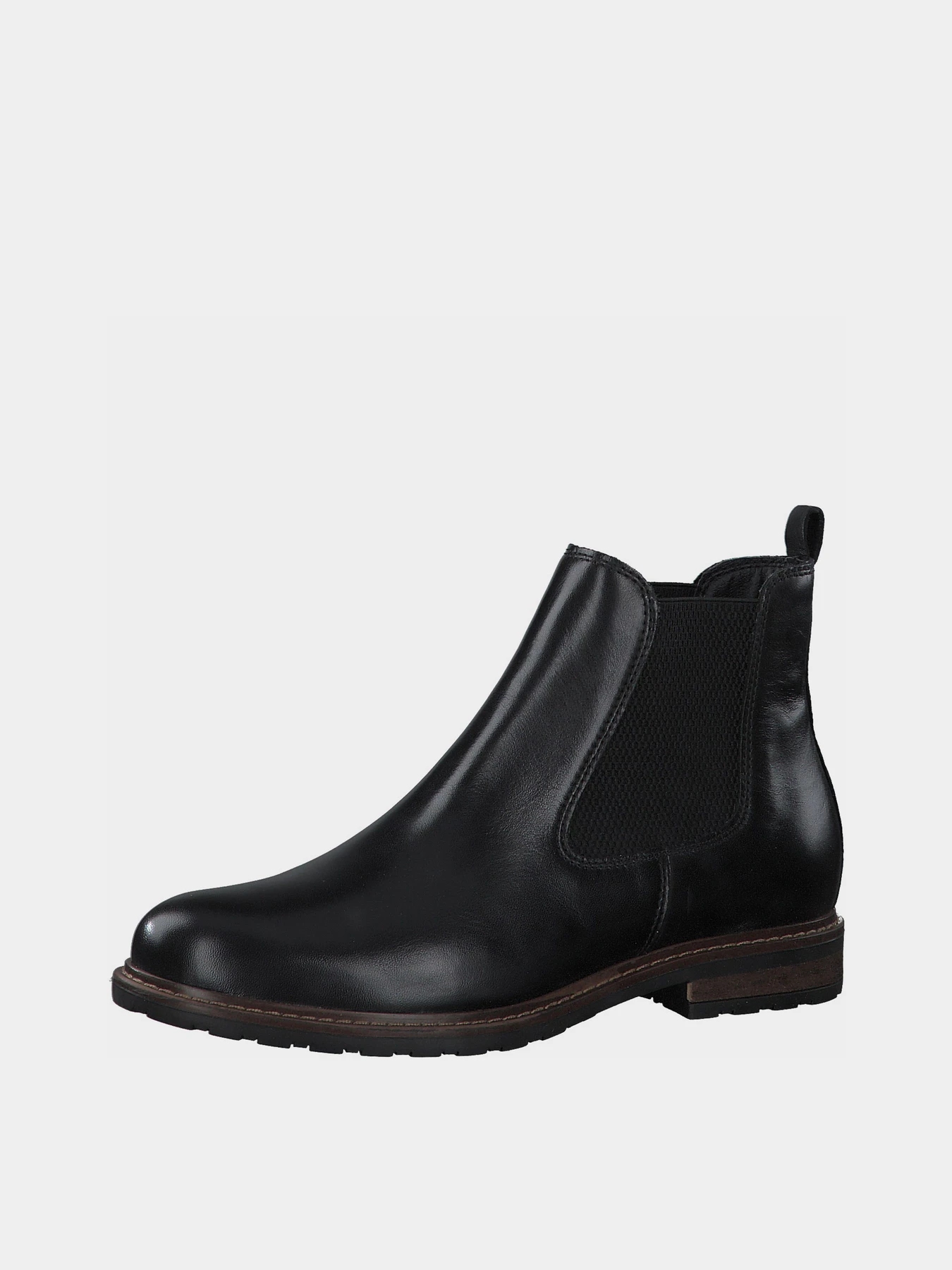 Ботинки и сапоги Tamaris модель 25056-27-003 BLACK LEATHER Ботинки и сапоги Tamaris модель 25056-27-003 BLACK LEATHER Фото