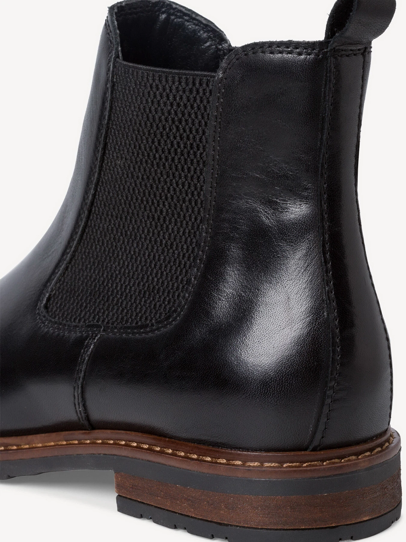 Ботинки и сапоги Tamaris модель 25056-27-003 BLACK LEATHER Ботинки и сапоги Tamaris модель 25056-27-003 BLACK LEATHER Фото
