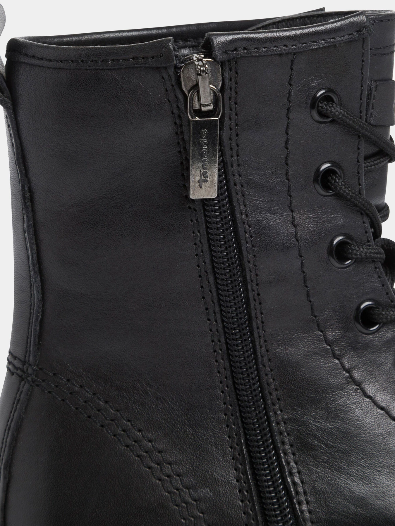 Ботинки и сапоги Tamaris модель 25203-29-003 BLACK LEATHER Ботинки и сапоги Tamaris модель 25203-29-003 BLACK LEATHER Фото