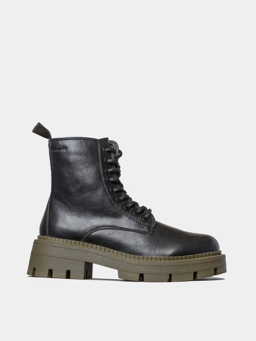 Ботинки и сапоги Tamaris модель 25286-29-077 BLACK/OLIVE Фото