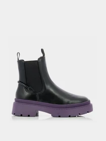 Ботинки и сапоги Tamaris модель 25405-29-058 BLACK/PURPLE Фото