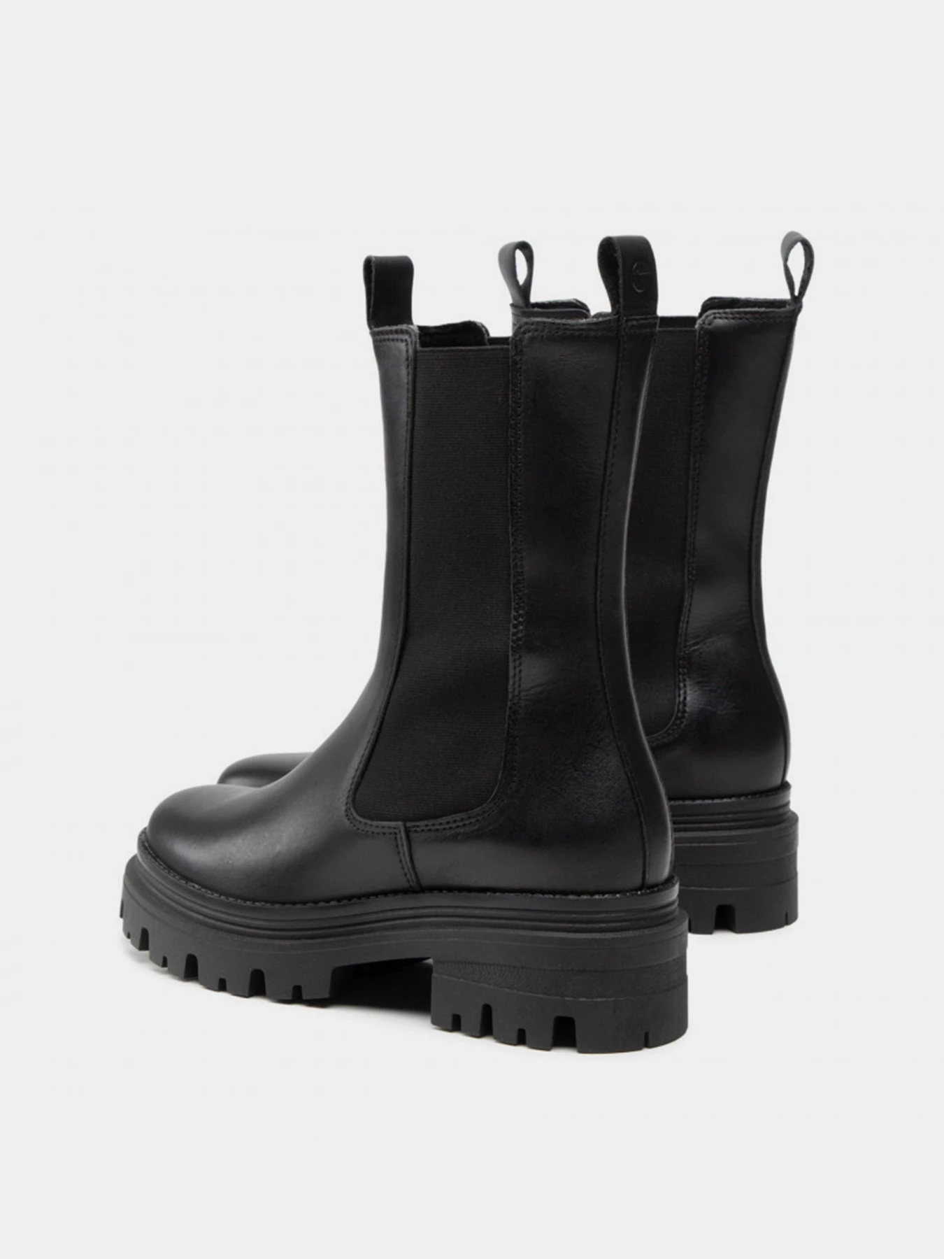 Ботинки и сапоги Tamaris модель 25498-29-003 BLACK LEATHER Ботинки и сапоги Tamaris модель 25498-29-003 BLACK LEATHER Фото