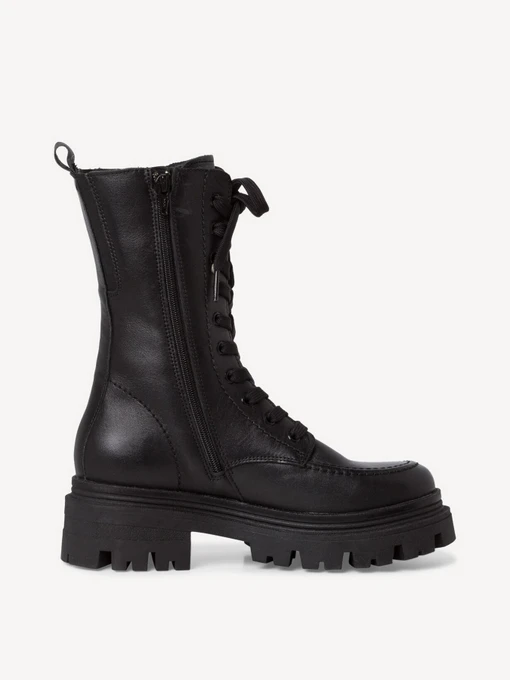Ботинки и сапоги Tamaris модель 25814-27-003 BLACK LEATHER Фото