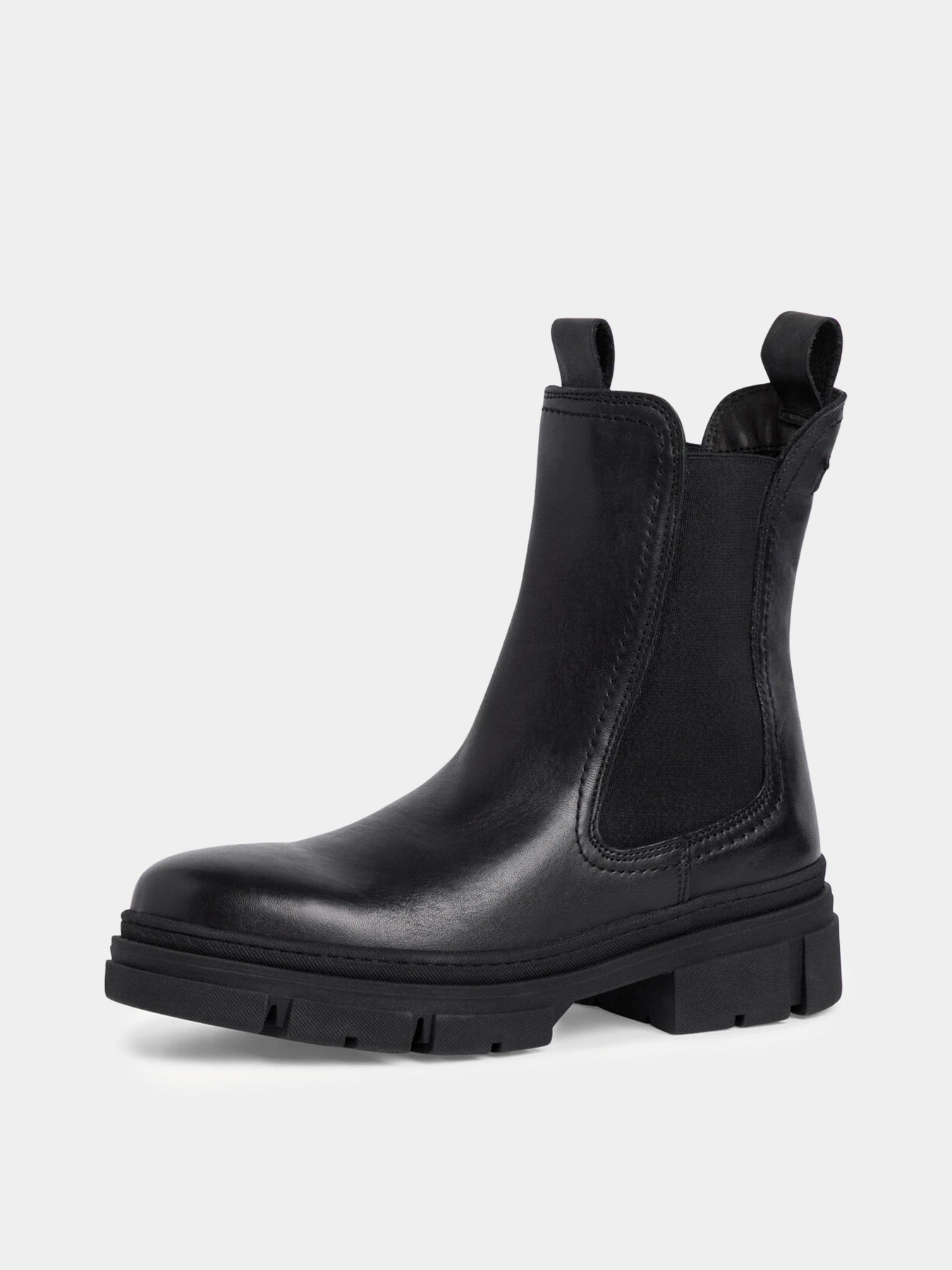 Ботинки и сапоги Tamaris модель 25901-29-003 BLACK LEATHER Ботинки и сапоги Tamaris модель 25901-29-003 BLACK LEATHER Фото