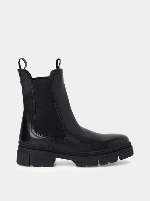 Ботинки и сапоги Tamaris модель 25901-29-003 BLACK LEATHER Фото