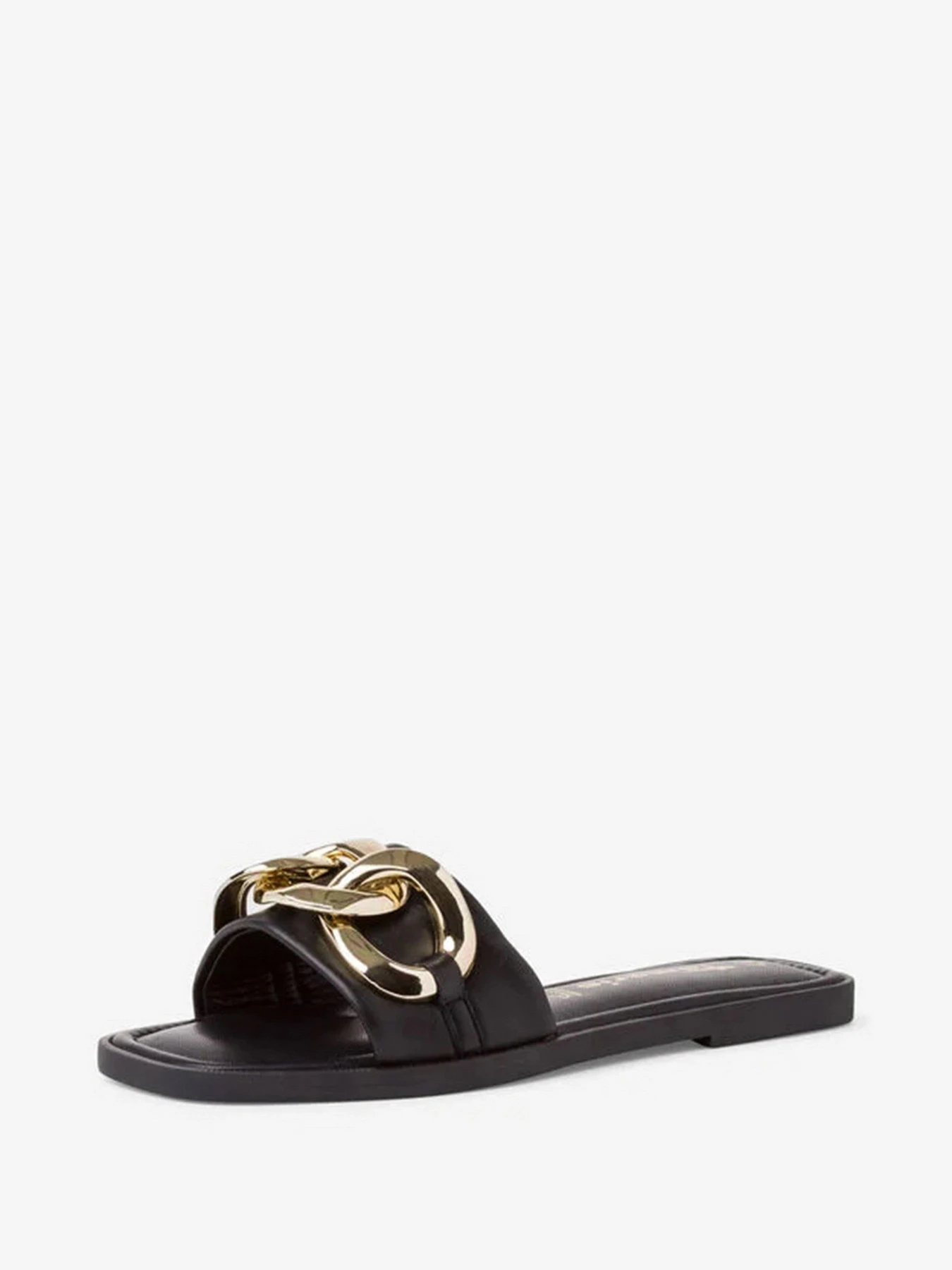 Шлёпанцы Tamaris модель 27119-28-048 BLACK/GOLD Фото