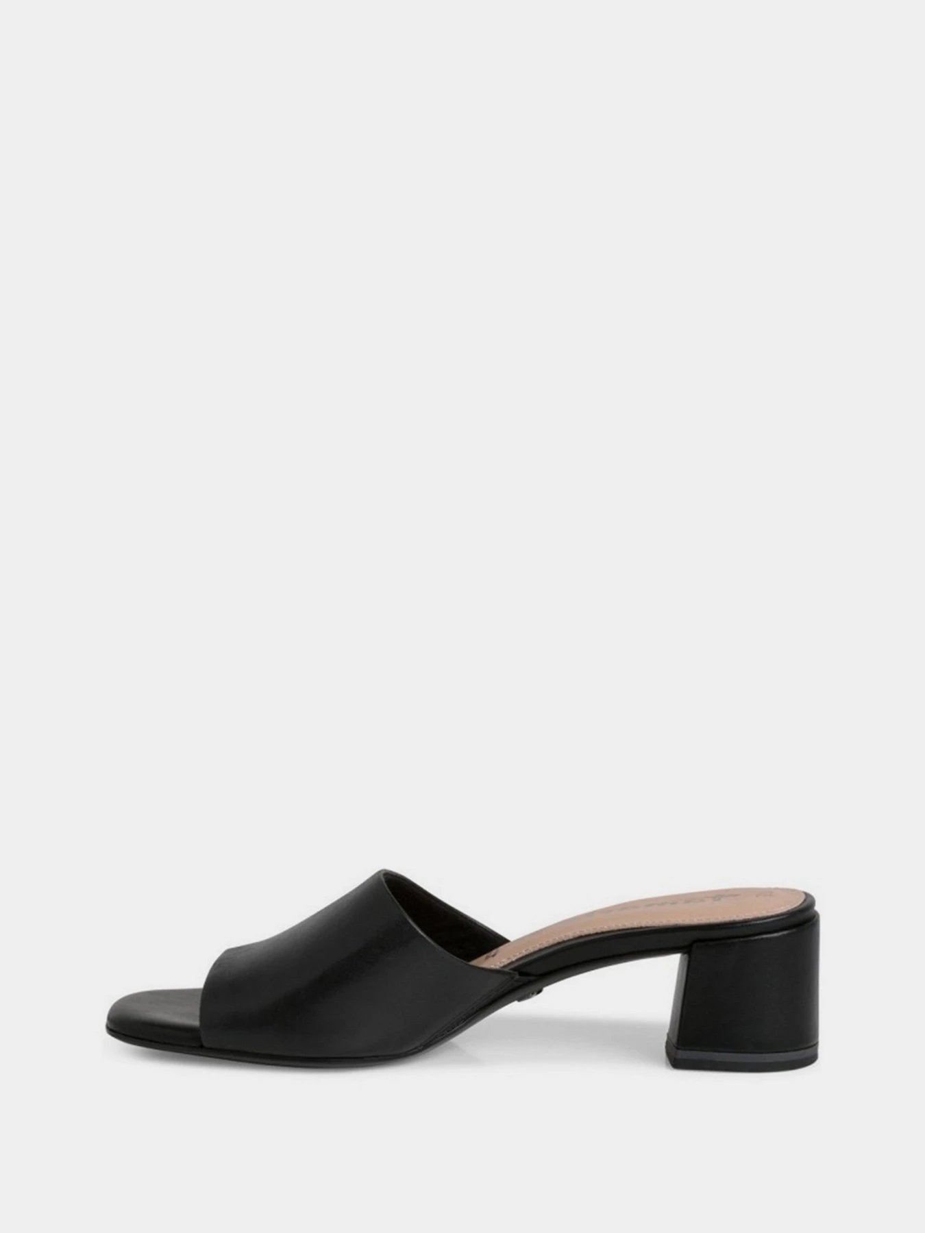 Шлёпанцы Tamaris модель 27204-28-003 BLACK LEATHER Шлёпанцы Tamaris модель 27204-28-003 BLACK LEATHER Фото