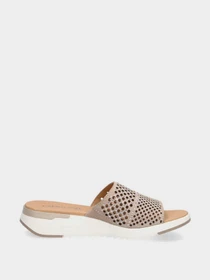 Шлёпанцы Caprice модель 27208-28-343 TAUPE SUEDE Фото