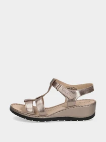 Сандалии Caprice модель 28151-28-341 TAUPE METALLIC Фото
