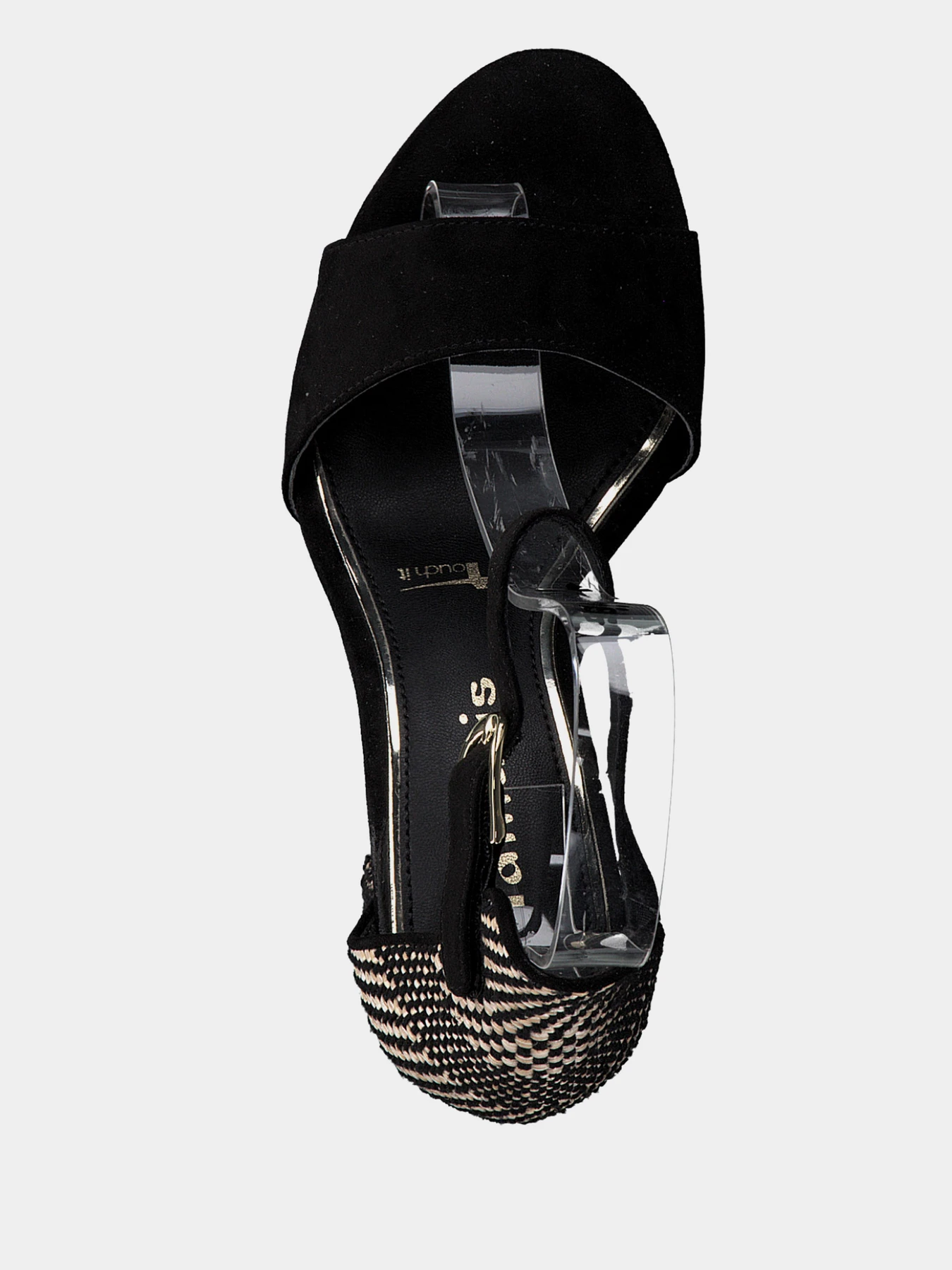 Босоножки Tamaris модель 28356-26-098 BLACK COMB Фото