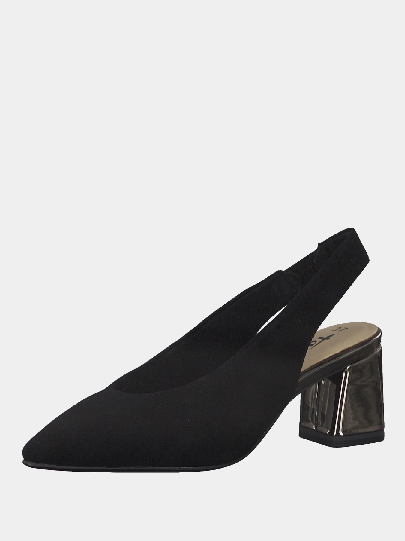 Туфли и лоферы Tamaris модель 29619-26-027 BLK SUEDE/GALV Фото