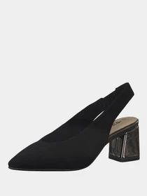 Туфли и лоферы Tamaris модель 29619-26-027 BLK SUEDE/GALV Фото