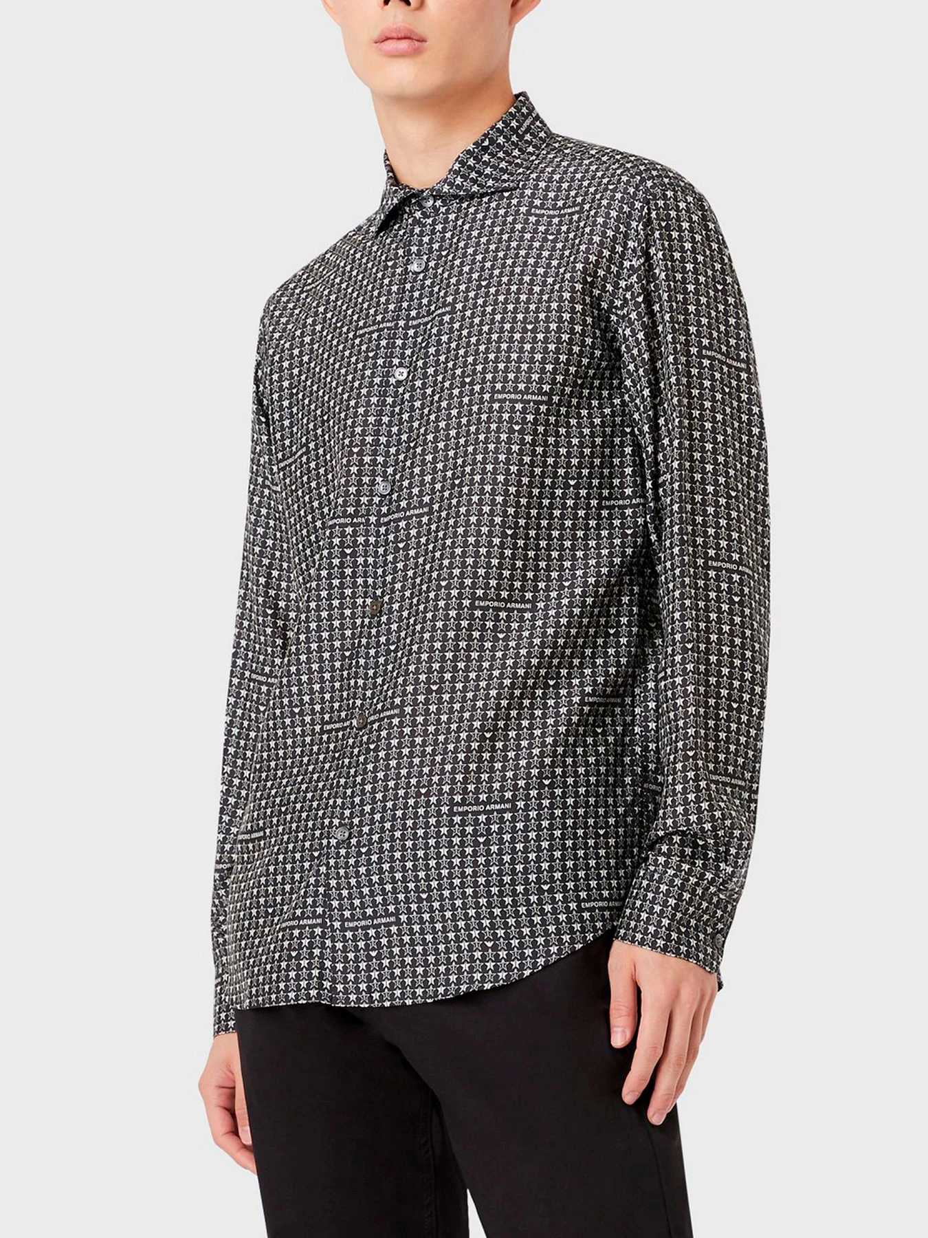 Рубашки Emporio Armani модель 3L1CD4-1NBOZ-F050 Рубашки Emporio Armani модель 3L1CD4-1NBOZ-F050 Фото