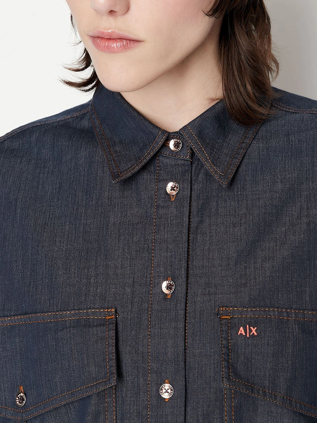 Рубашки Armani Exchange модель 3LYC12-Y1SJZ-1500 Фото