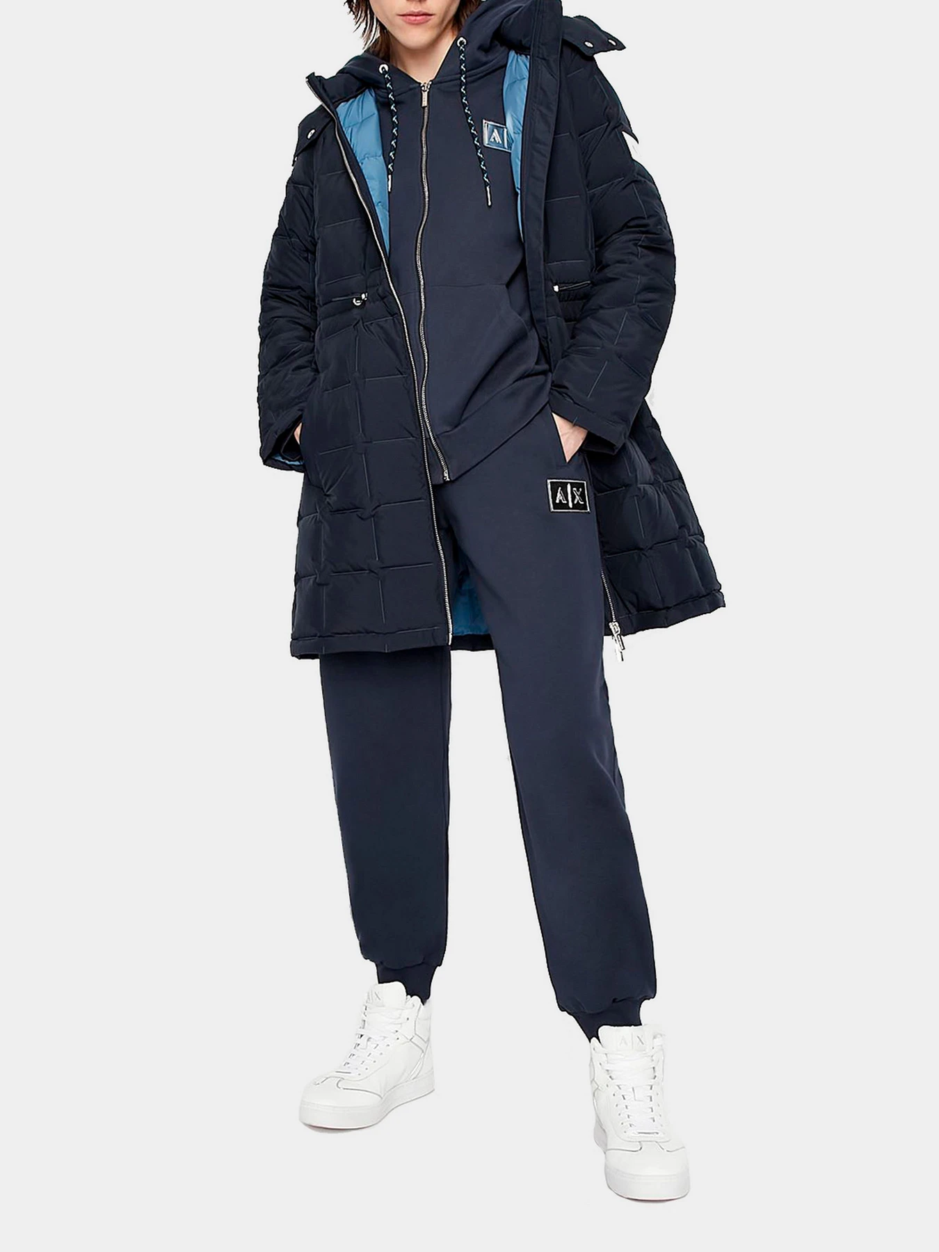 Худи и свитшоты Armani Exchange модель 3LYM55-YJ6UZ-1593 Худи и свитшоты Armani Exchange модель 3LYM55-YJ6UZ-1593 Фото